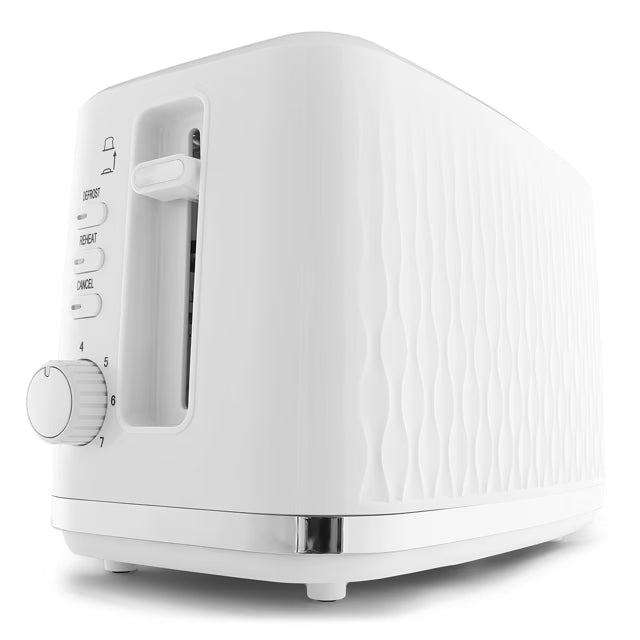 2 Slice Toaster - White