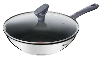 Tefal Stainless Steel Induction Non-Stick Wok 28cm