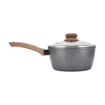 16cm/20cm Wood Look Saucepan